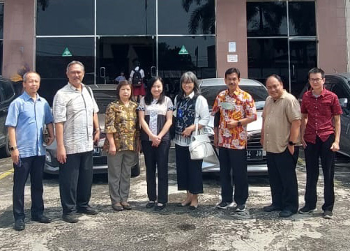 Kunjungan kerja tim Majelis Pendidikan Kristen Wilayah